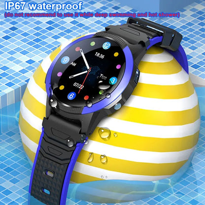 4G Kids Smart Watch with GPS Tracker Video Call SOS with Vibration Mute Mode Phone Children's Smartwatch 10 Years Birthday Gifts