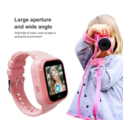 4G Smart Watch Kids SOS LBS WIFI SIM Card Network Smartwatch for Boy Girl Waterproof Real-Time Location Video Call Tracker Phone